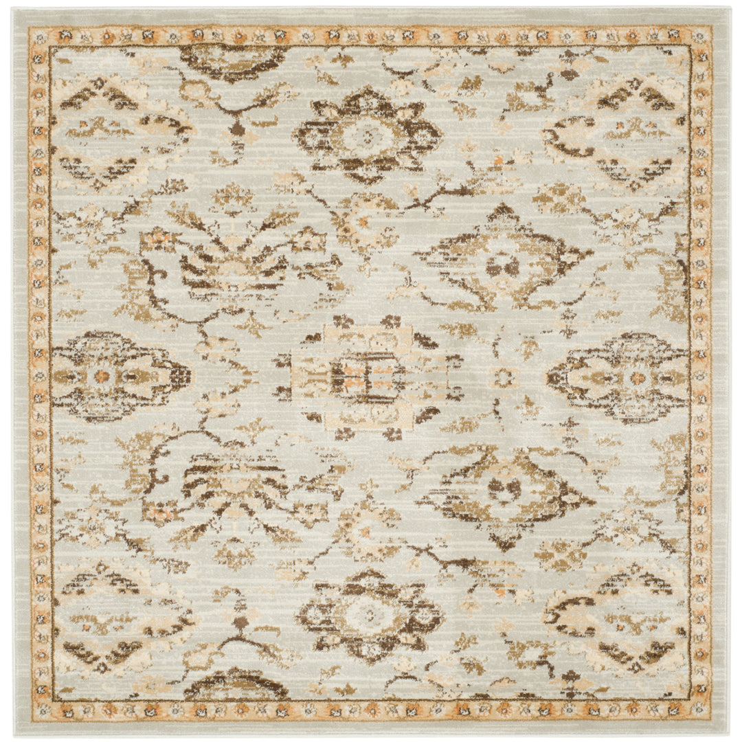 SAFAVIEH Florenteen FLR128-8012 Grey / Ivory Rug Image 5