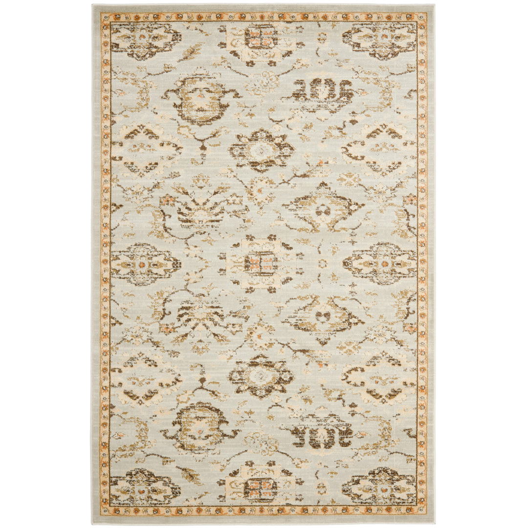 SAFAVIEH Florenteen FLR128-8012 Grey / Ivory Rug Image 7