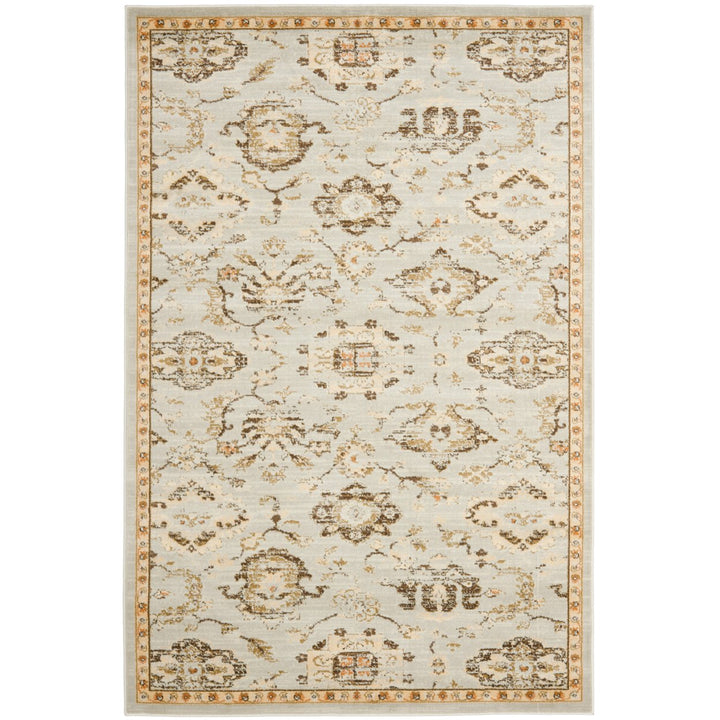 SAFAVIEH Florenteen FLR128-8012 Grey / Ivory Rug Image 1