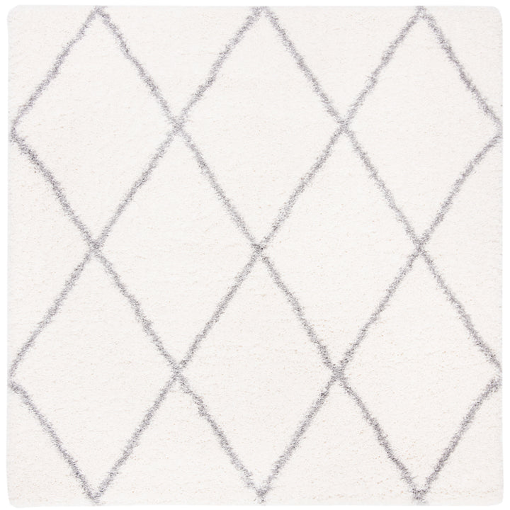 SAFAVIEH Fontana Shag Collection FNT815A Cream / Grey Rug Image 6