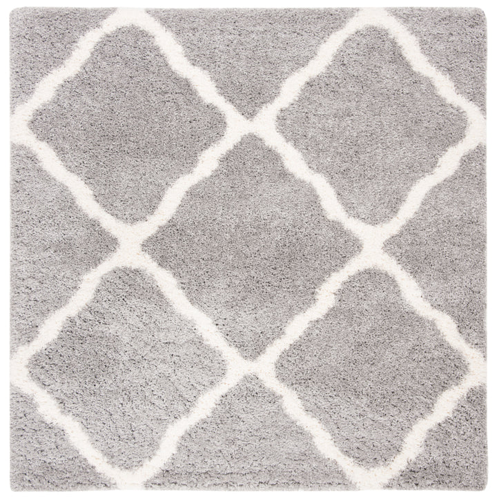 SAFAVIEH Fontana Shag Collection FNT821G Grey / Cream Rug Image 6