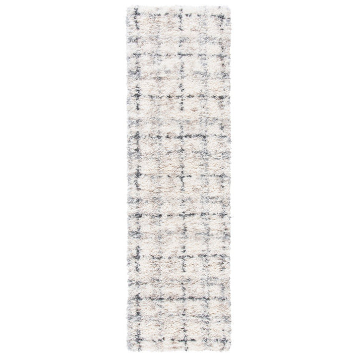 SAFAVIEH FNT868F Fontana Shag 800 Grey / Ivory Image 1