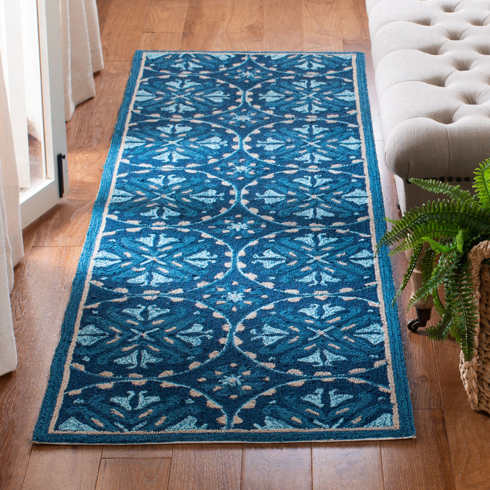 SAFAVIEH Four Seasons FRS218B Blue / Multi Rug Image 2