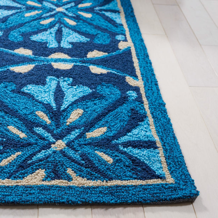 SAFAVIEH Four Seasons FRS218B Blue / Multi Rug Image 4