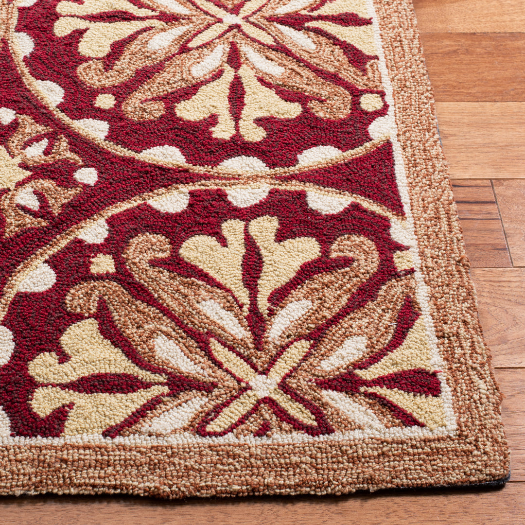 SAFAVIEH Four Seasons FRS218C Red / Orange Rug Image 4