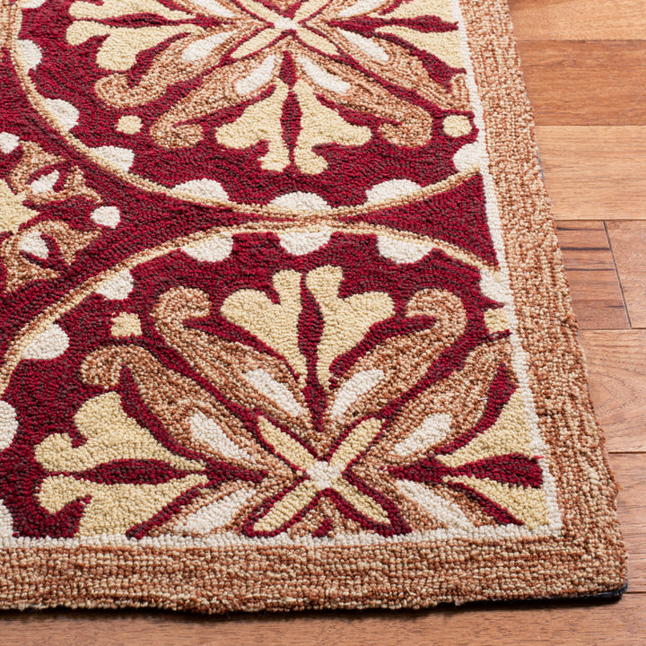 SAFAVIEH Four Seasons FRS218C Red / Orange Rug Image 4