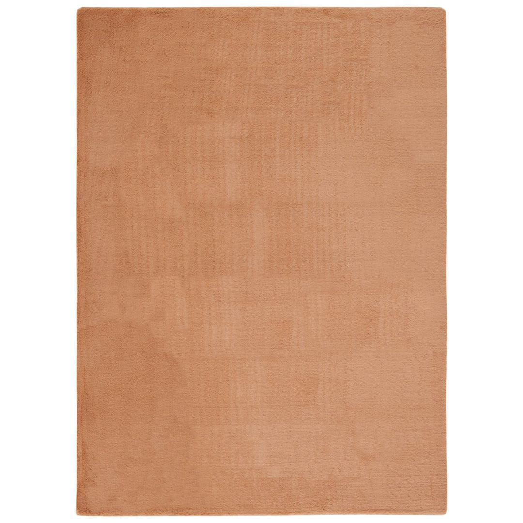 SAFAVIEH Faux Rabbit faux Collection FRF500T Brown Rug Image 1