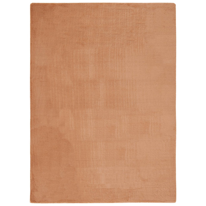 SAFAVIEH Faux Rabbit faux Collection FRF500T Brown Rug Image 1