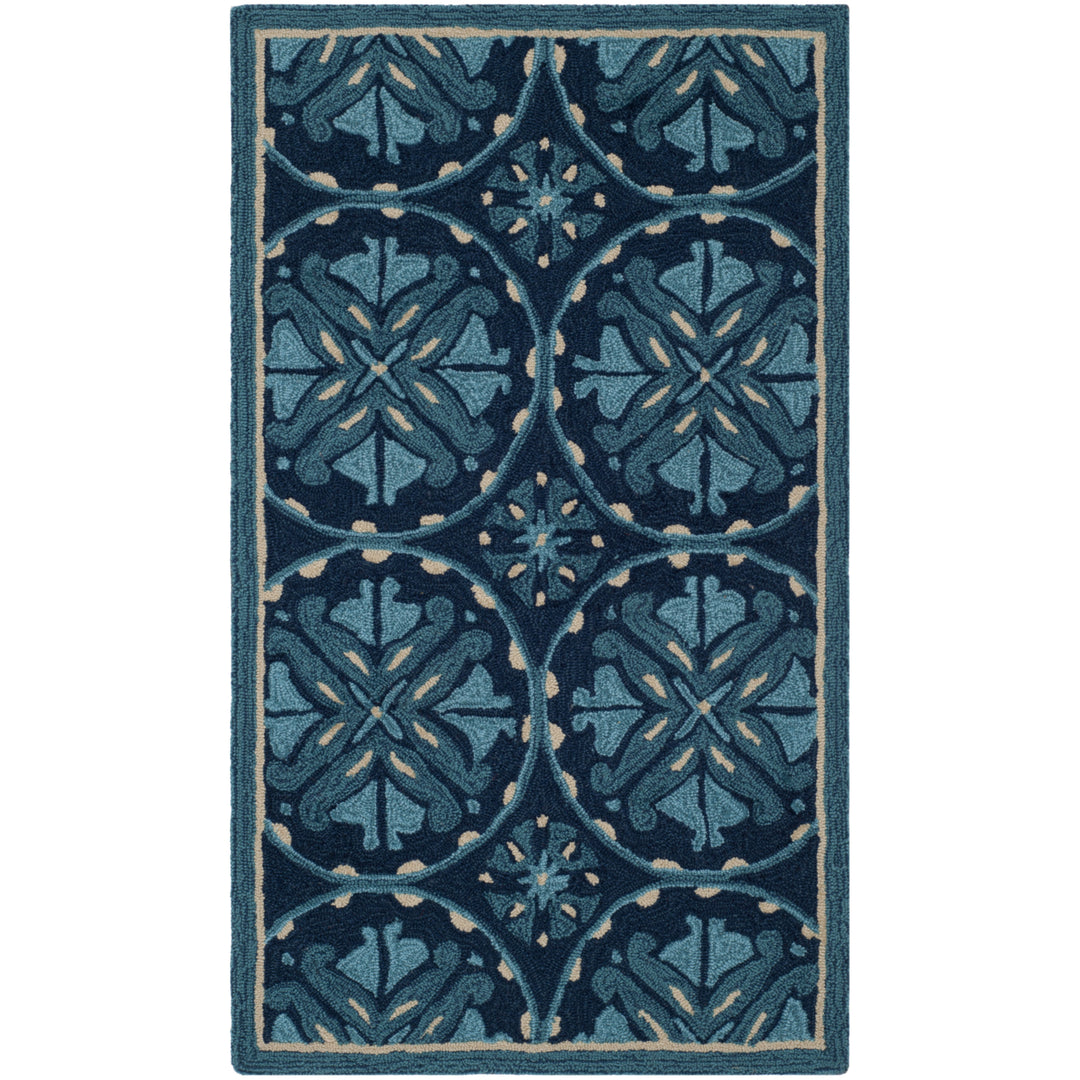 SAFAVIEH Four Seasons FRS218B Blue / Multi Rug Image 7