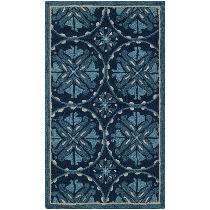 SAFAVIEH Four Seasons FRS218B Blue / Multi Rug Image 7