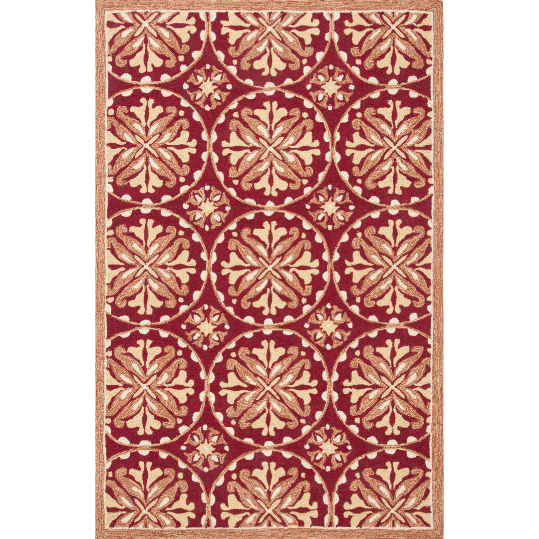 SAFAVIEH Four Seasons FRS218C Red / Orange Rug Image 8