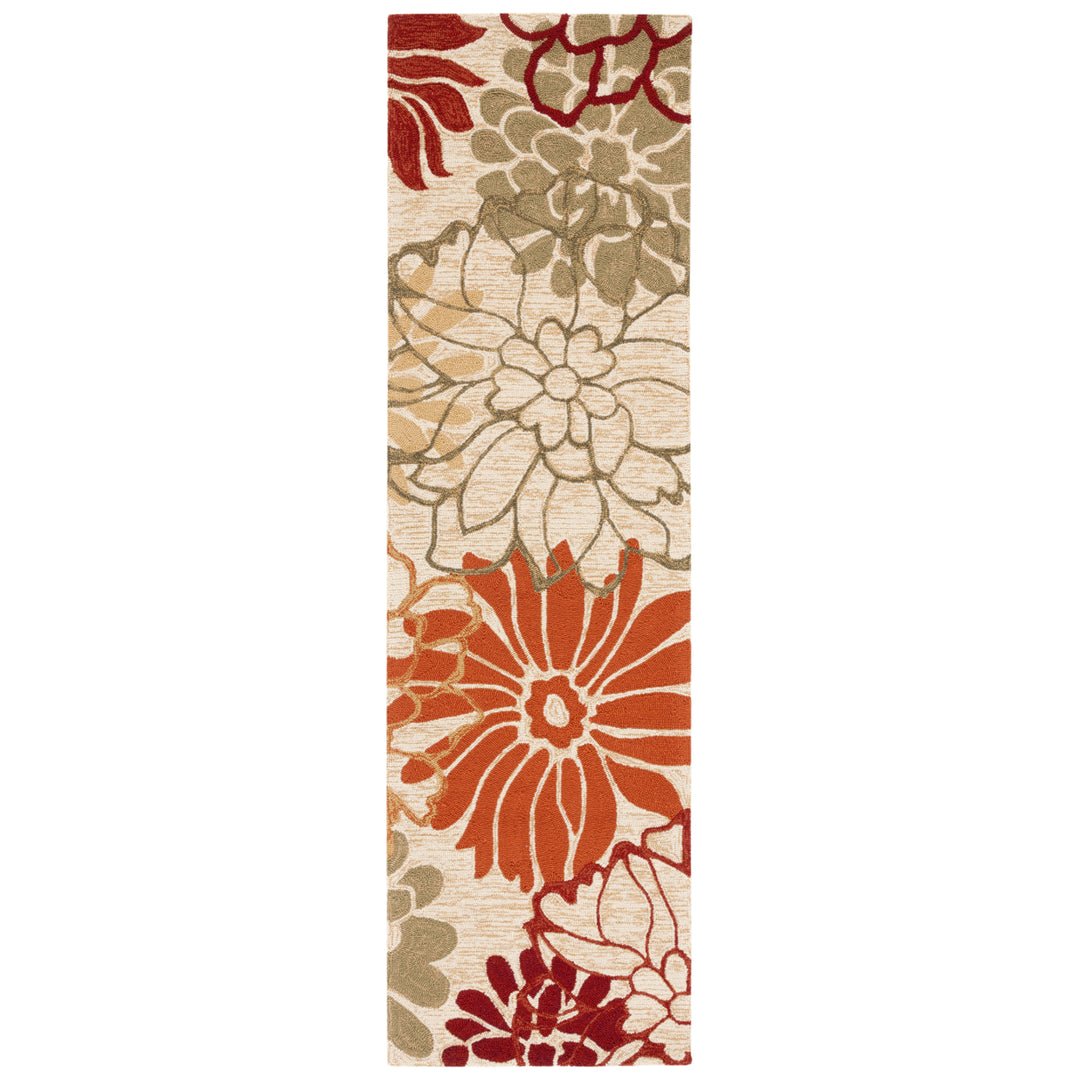 SAFAVIEH Four Seasons FRS224A Beige / Green Rug Image 3