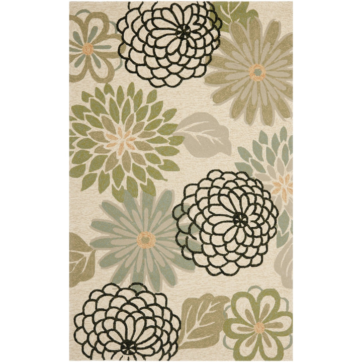 SAFAVIEH Four Seasons FRS224A Beige / Green Rug Image 1