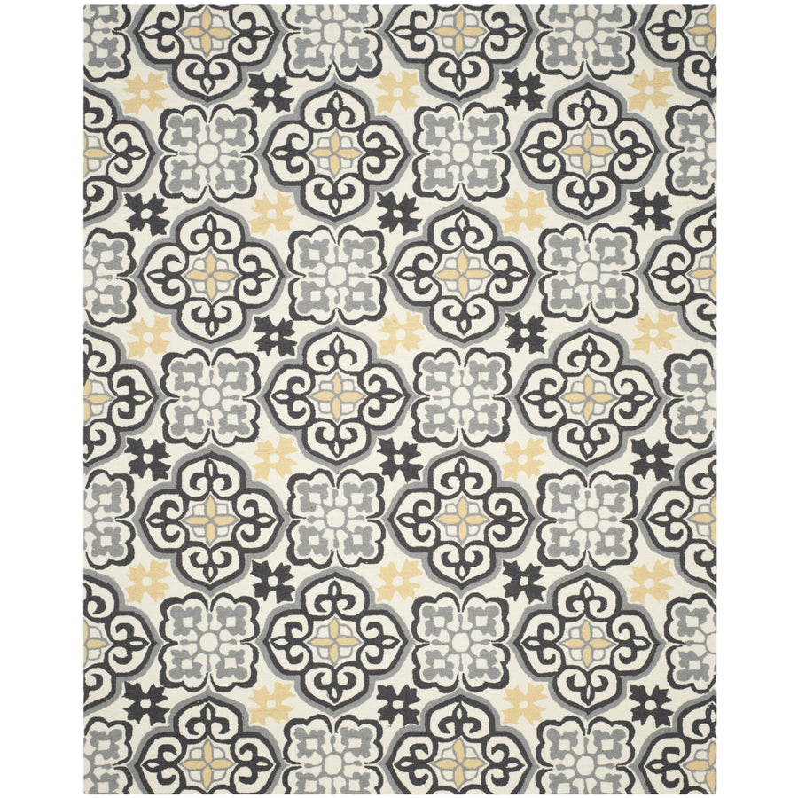 SAFAVIEH Four Seasons FRS230A Grey / Ivory Rug Image 1