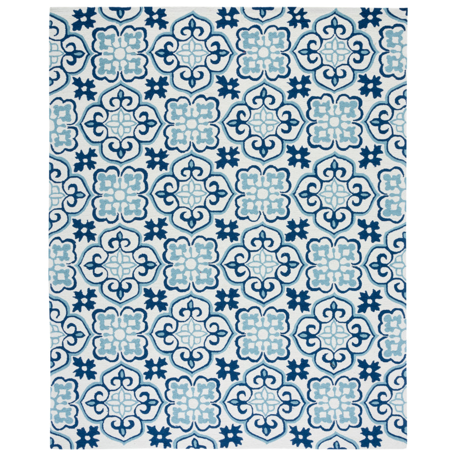 SAFAVIEH Four Seasons FRS230B Blue / Ivory Rug Image 1