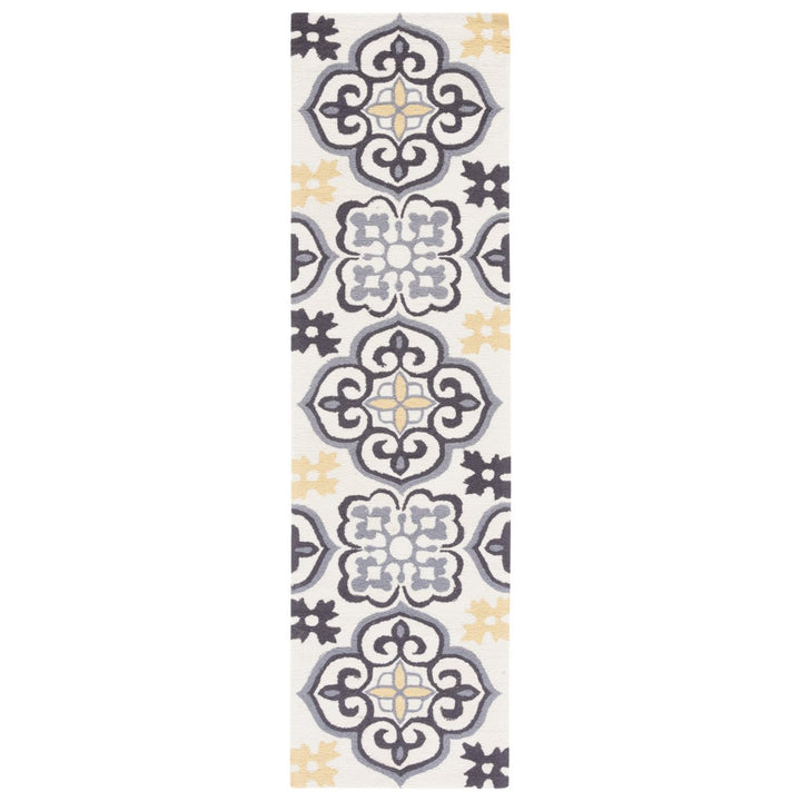 SAFAVIEH Four Seasons FRS230A Grey / Ivory Rug Image 3