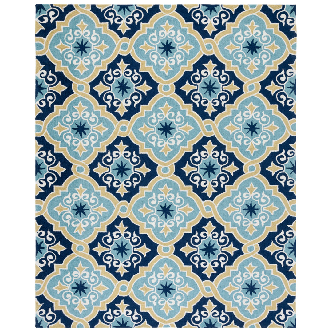 SAFAVIEH Four Seasons FRS231A Navy / Light Blue Rug Image 1