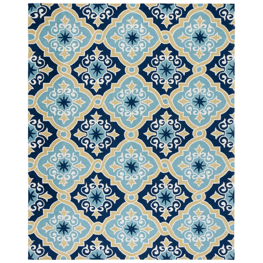 SAFAVIEH Four Seasons FRS231A Navy / Light Blue Rug Image 1