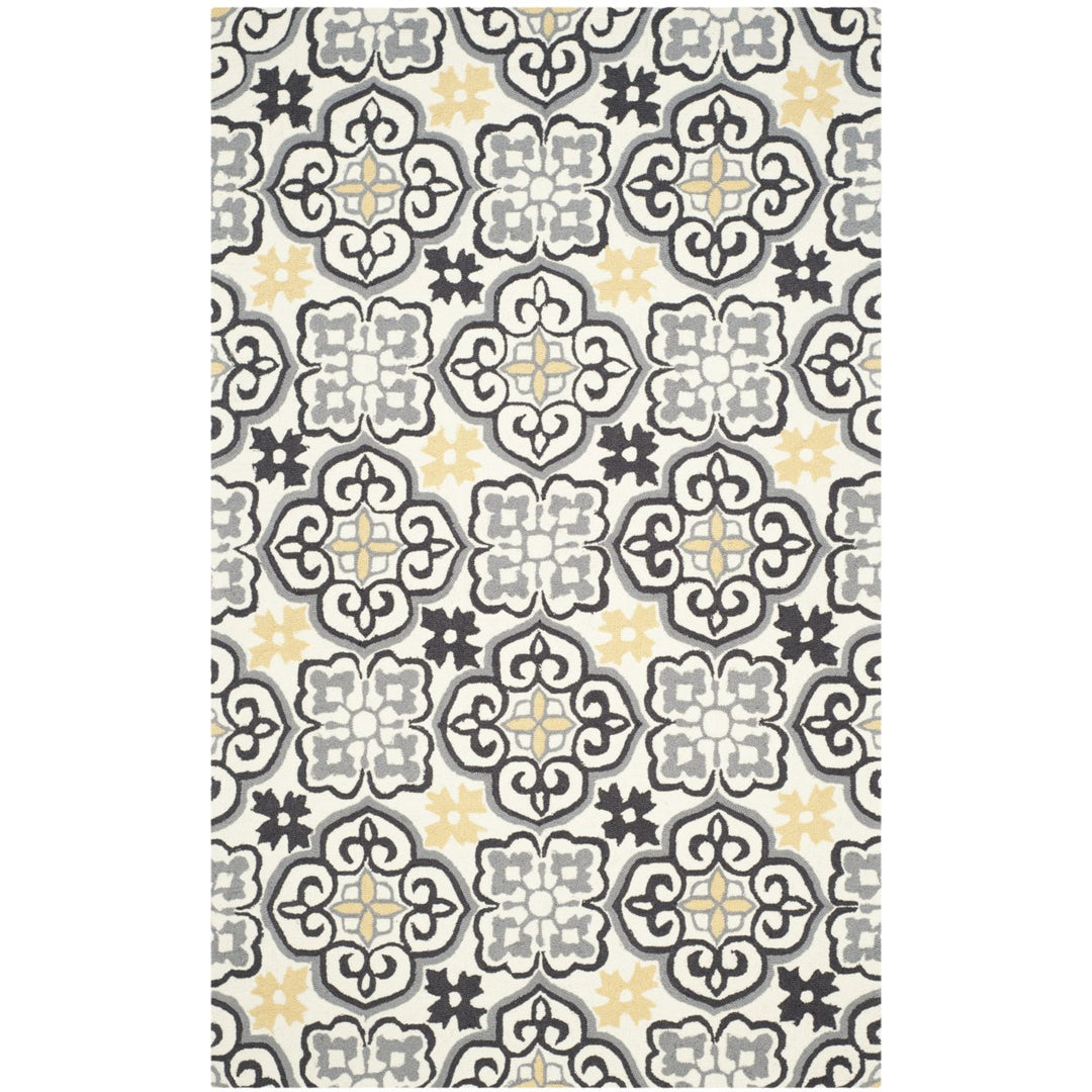 SAFAVIEH Four Seasons FRS230A Grey / Ivory Rug Image 1