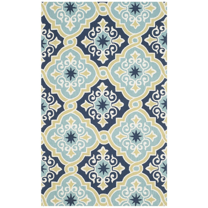 SAFAVIEH Four Seasons FRS231A Navy / Light Blue Rug Image 1