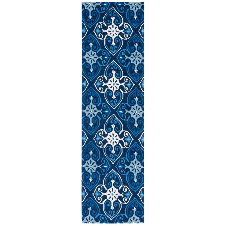 SAFAVIEH Four Seasons FRS232A Navy / Ivory Rug Image 3