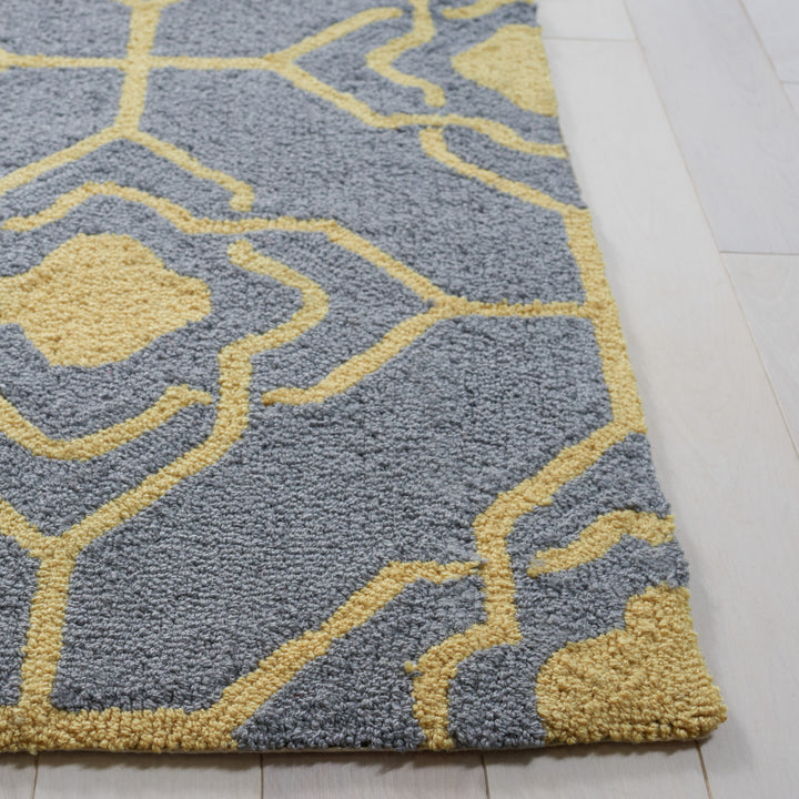 SAFAVIEH Four Seasons FRS233F Grey / Gold Rug Image 4