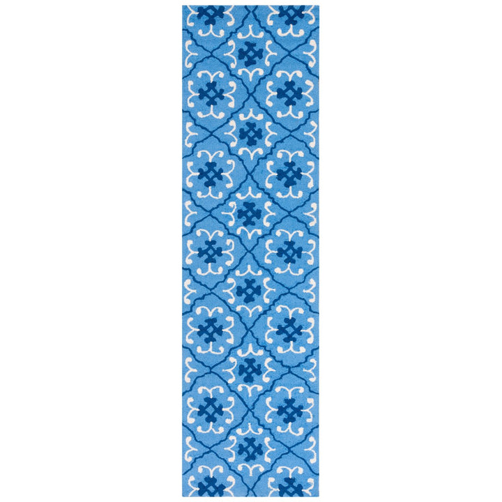 SAFAVIEH Four Seasons FRS234A Blue / Ivory Rug Image 3