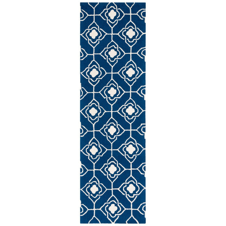 SAFAVIEH Four Seasons FRS233H Navy / Ivory Rug Image 1