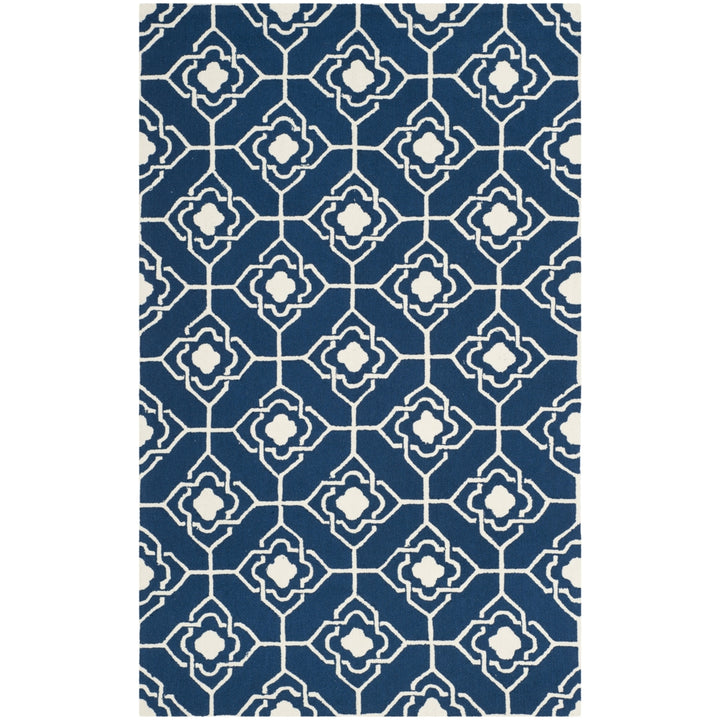 SAFAVIEH Four Seasons FRS233H Navy / Ivory Rug Image 7