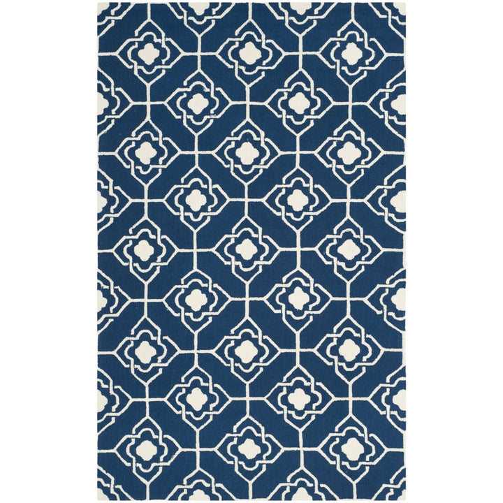 SAFAVIEH Four Seasons FRS233H Navy / Ivory Rug Image 1