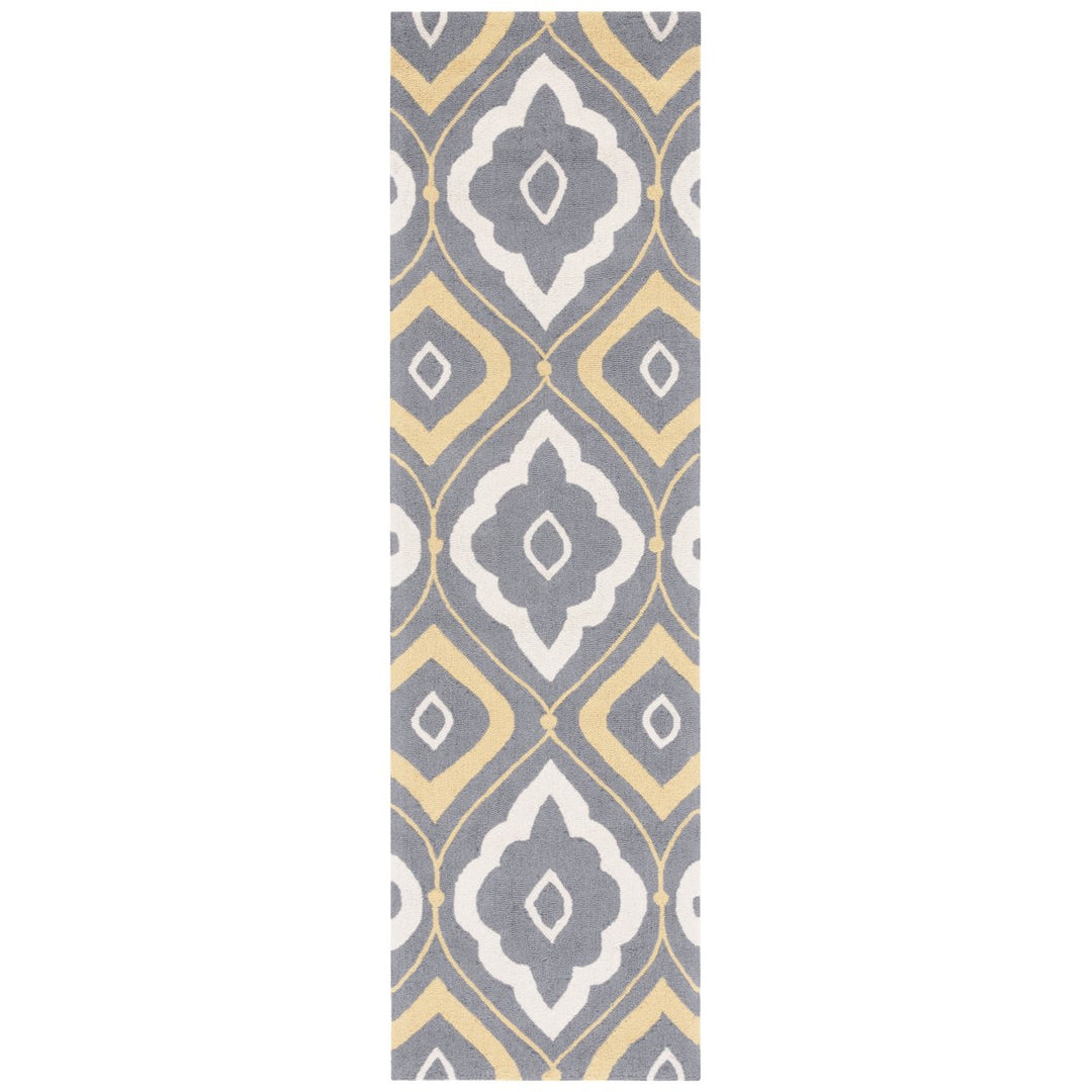 SAFAVIEH Four Seasons FRS235B Grey / Ivory Rug Image 3