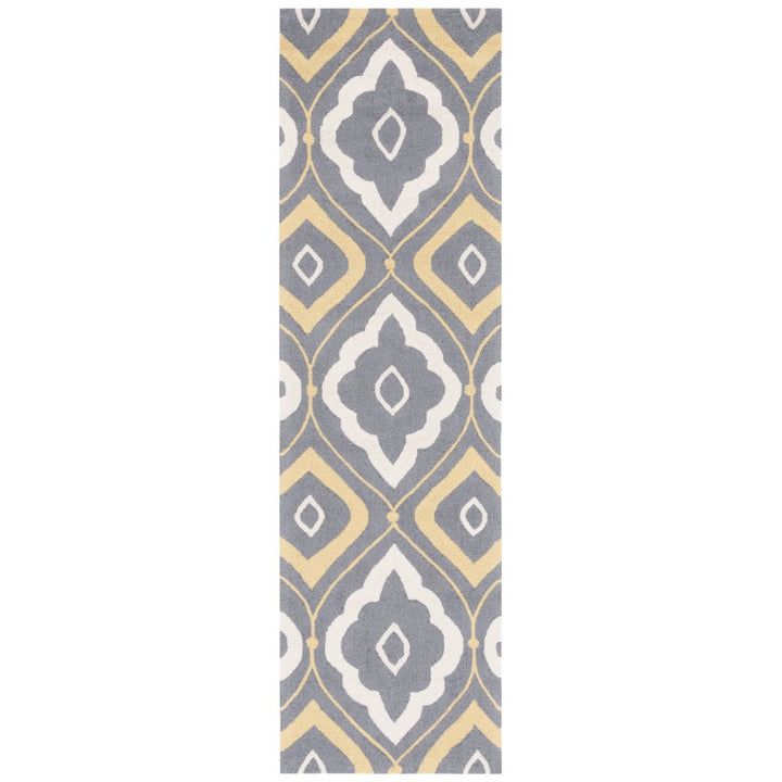 SAFAVIEH Four Seasons FRS235B Grey / Ivory Rug Image 1