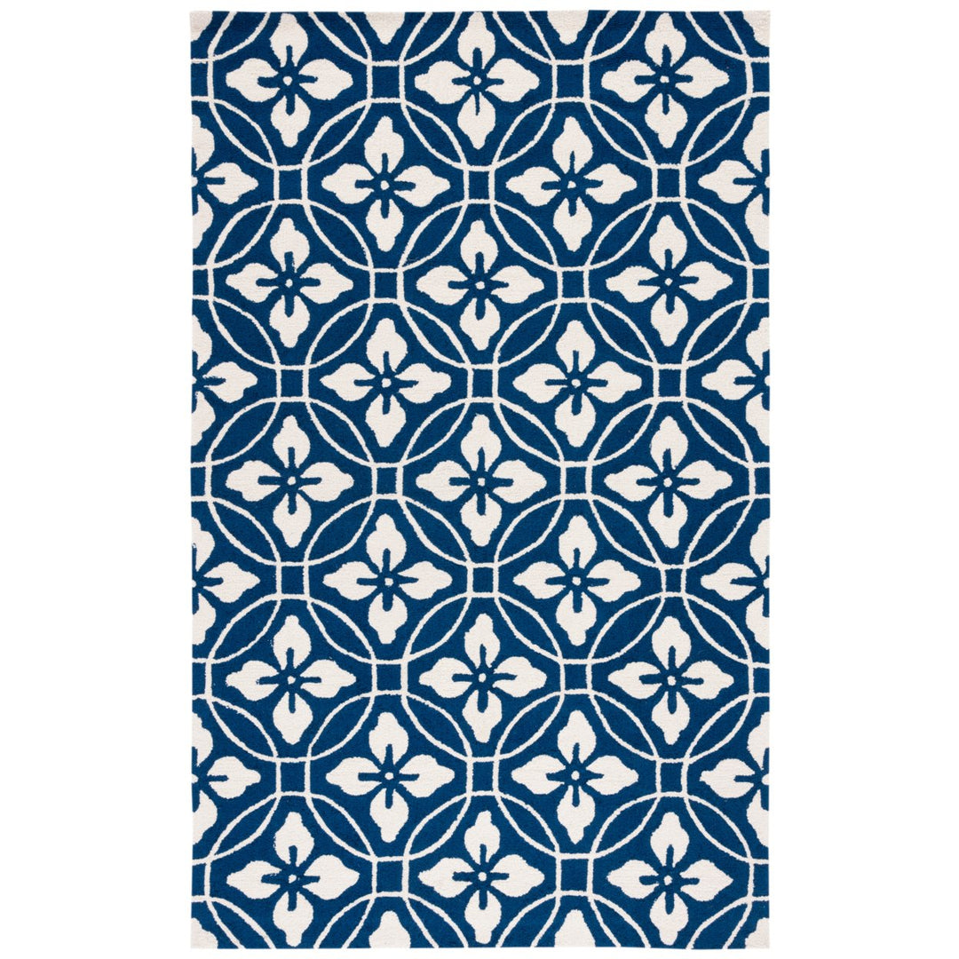 SAFAVIEH Four Seasons FRS236H Navy / Ivory Rug Image 1