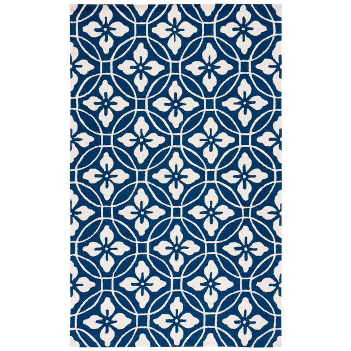 SAFAVIEH Four Seasons FRS236H Navy / Ivory Rug Image 1