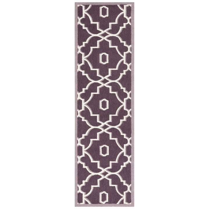 SAFAVIEH Four Seasons FRS237C Dark Grey / Ivory Rug Image 1