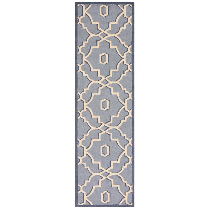 SAFAVIEH Four Seasons FRS237G Light Blue / Ivory Rug Image 1