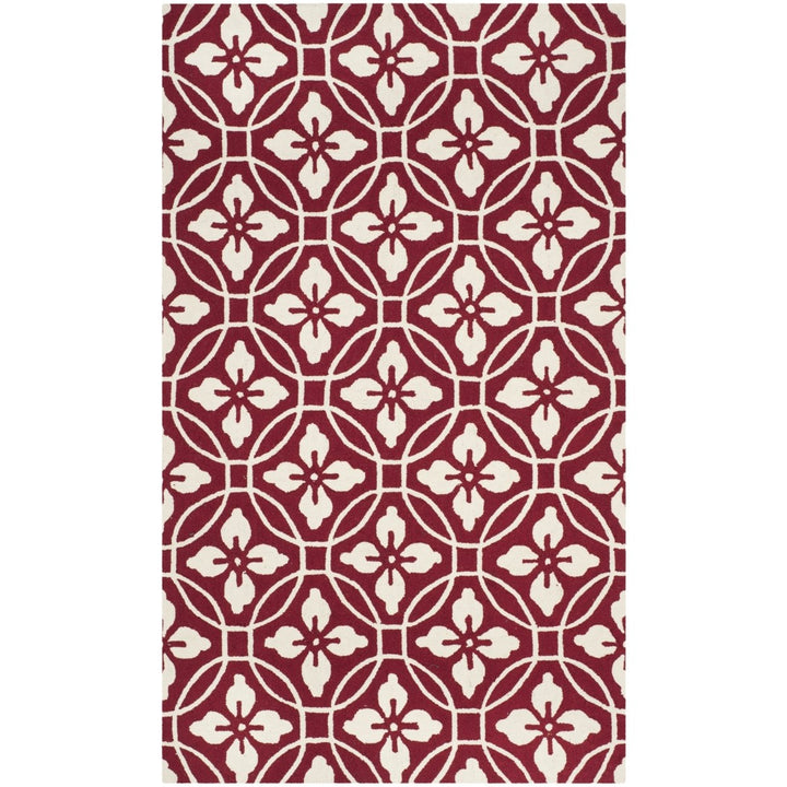 SAFAVIEH Four Seasons FRS236R Red / Ivory Rug Image 7