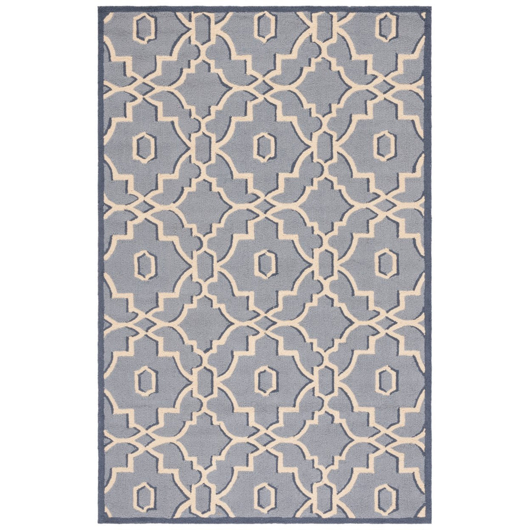 SAFAVIEH Four Seasons FRS237G Light Blue / Ivory Rug Image 1