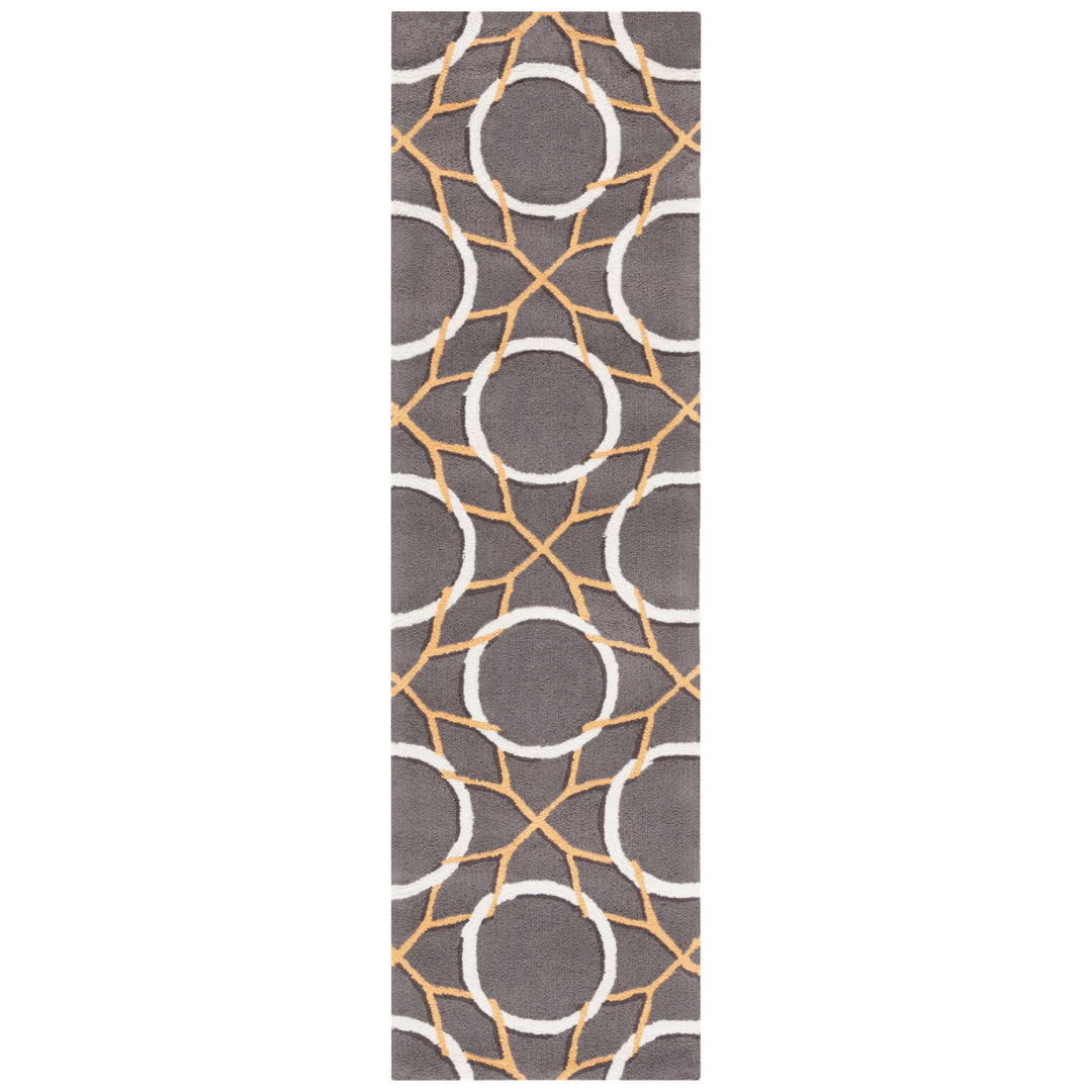 SAFAVIEH Four Seasons FRS238B Grey / Ivory Rug Image 3