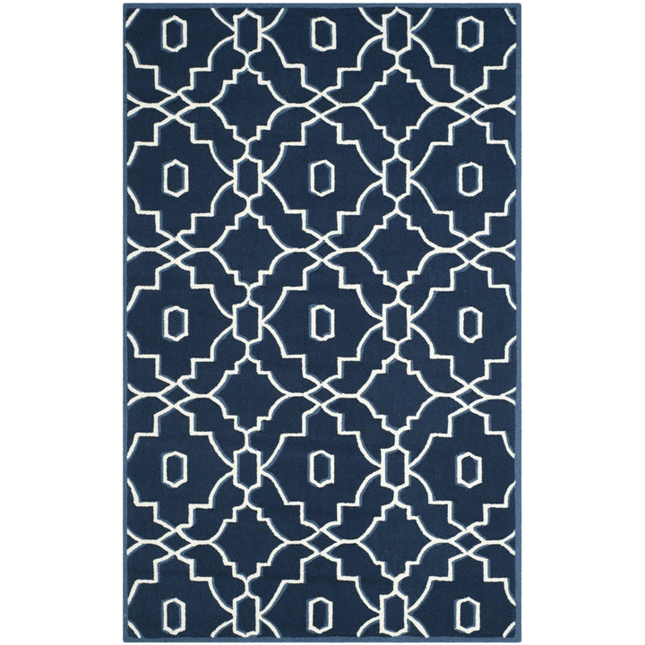 SAFAVIEH Four Seasons FRS237H Navy / Ivory Rug Image 7