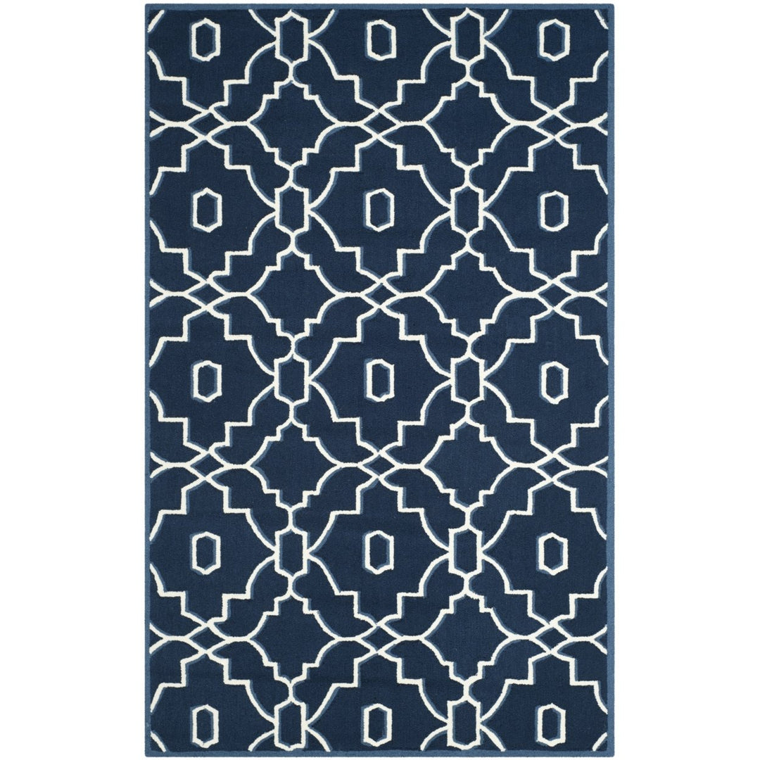 SAFAVIEH Four Seasons FRS237H Navy / Ivory Rug Image 1