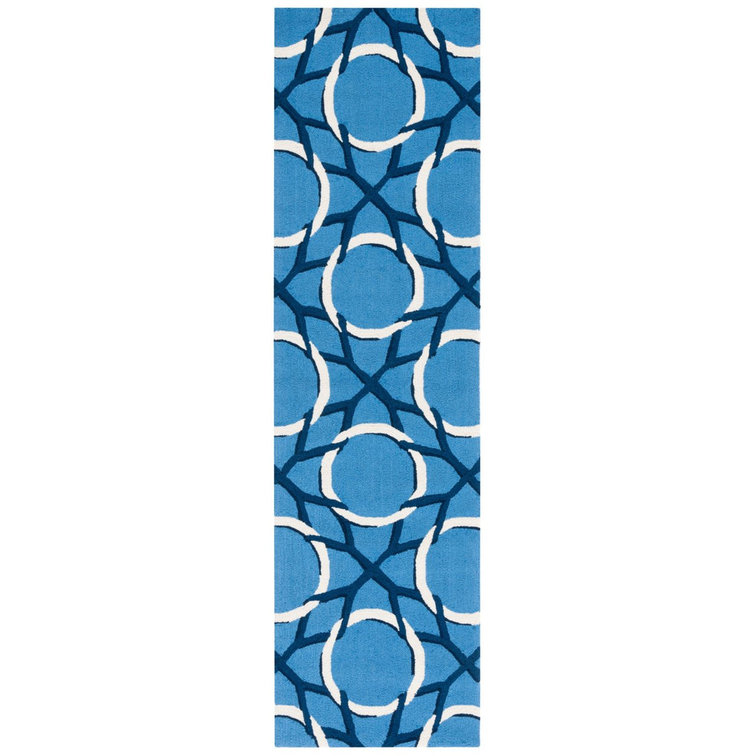 SAFAVIEH Four Seasons FRS238A Blue / Ivory Rug Image 3