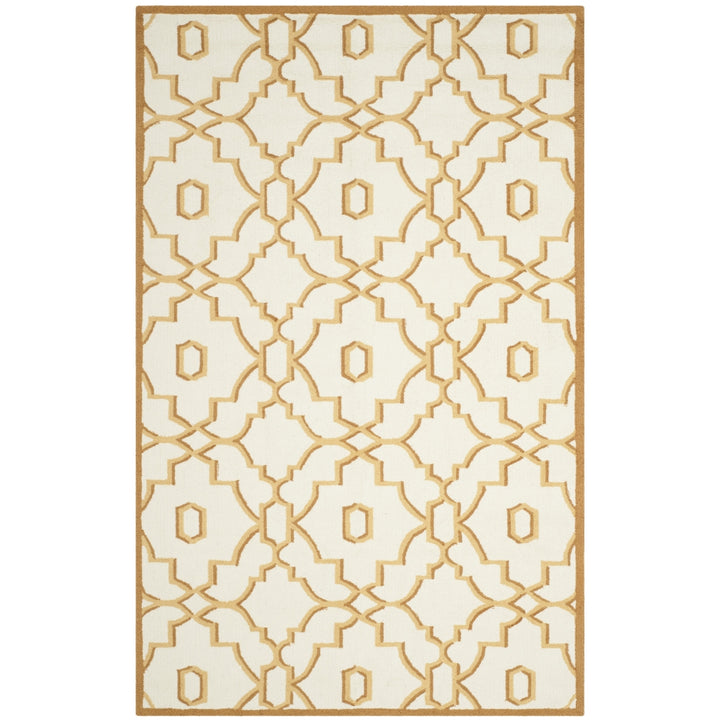 SAFAVIEH Four Seasons FRS237J Ivory / Tan Rug Image 7