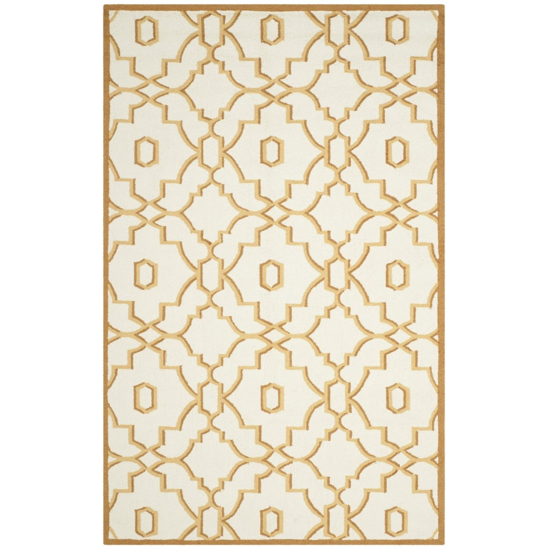 SAFAVIEH Four Seasons FRS237J Ivory / Tan Rug Image 1