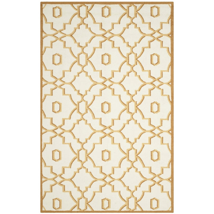 SAFAVIEH Four Seasons FRS237J Ivory / Tan Rug Image 1