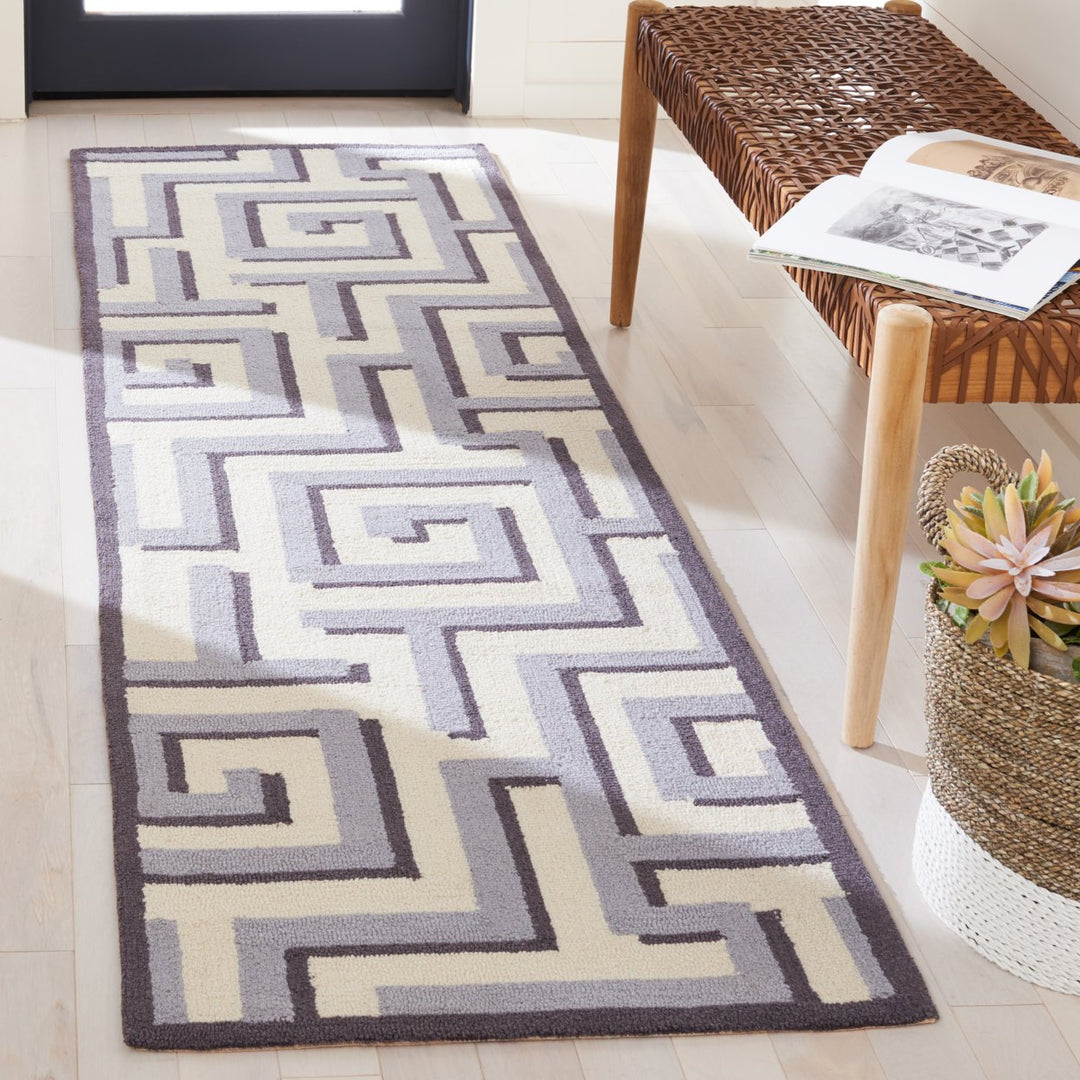 SAFAVIEH Four Seasons FRS240M Ivory / Grey Rug Image 2