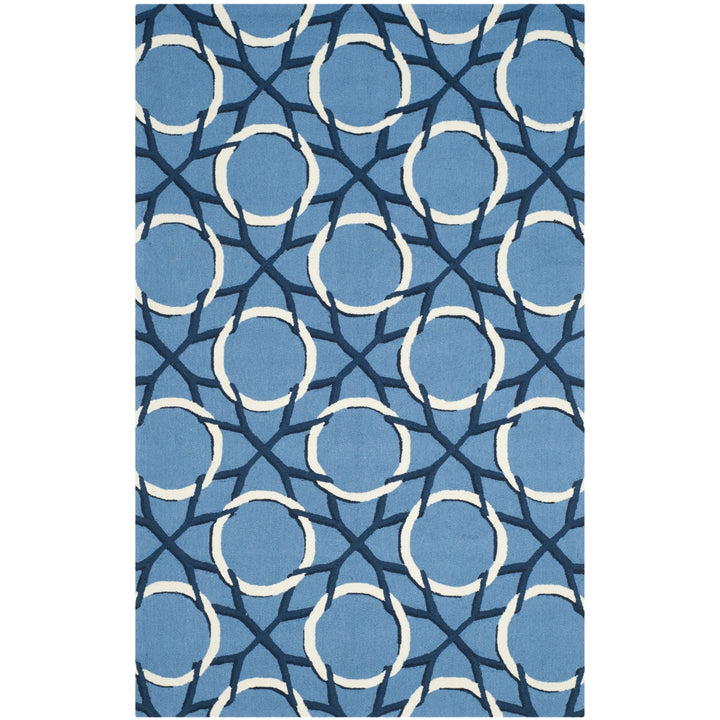 SAFAVIEH Four Seasons FRS238A Blue / Ivory Rug Image 7