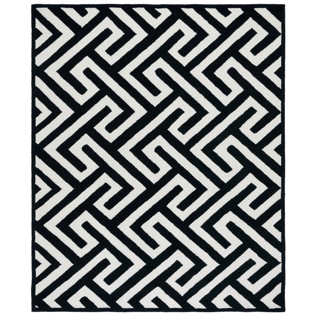 SAFAVIEH Four Seasons FRS241P Ivory / Black Rug Image 1