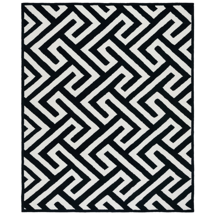 SAFAVIEH Four Seasons FRS241P Ivory / Black Rug Image 1