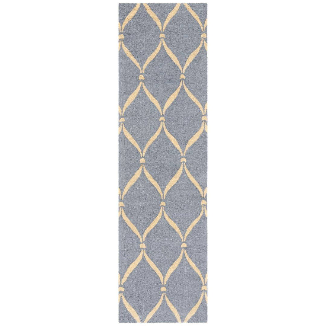 SAFAVIEH Four Seasons FRS242G Light Blue / Ivory Rug Image 1